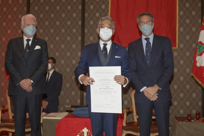 Franco Di Guardo decorato con la Croce d’Argento